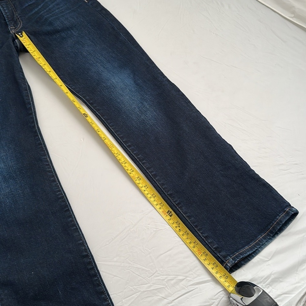 Lucky Brand mid rise sweet straight dark rinse blue jeans - Picture 11 of 14
